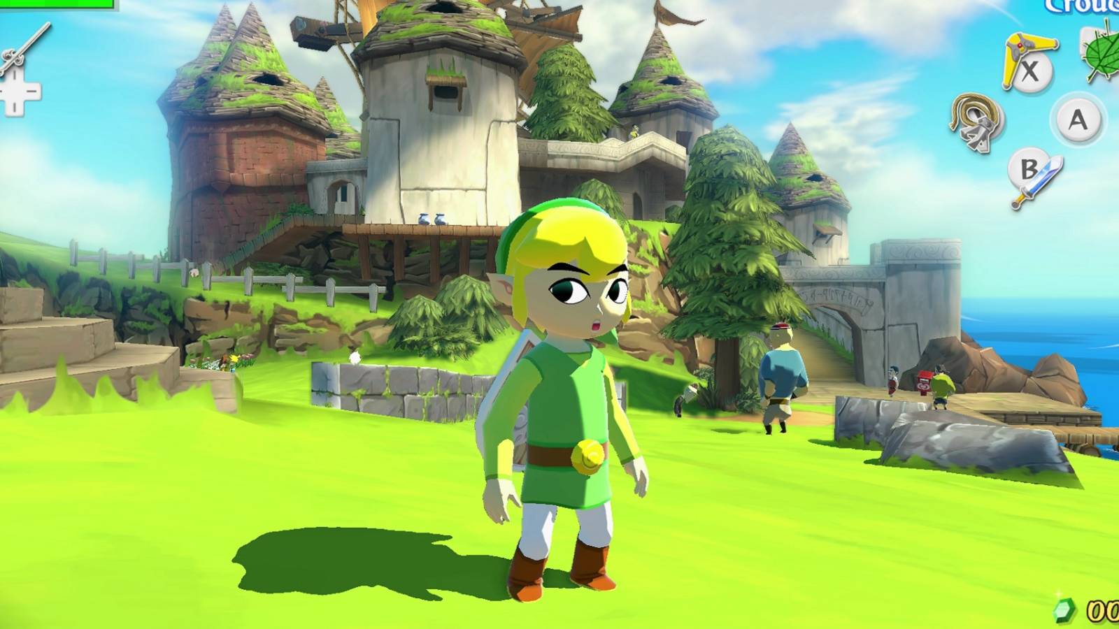 the legend of zelda wind waker hd link