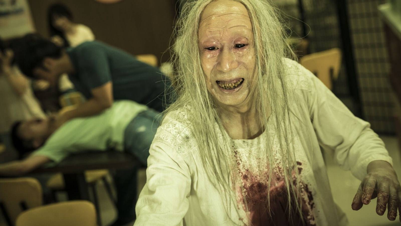 a zombie in the sadness