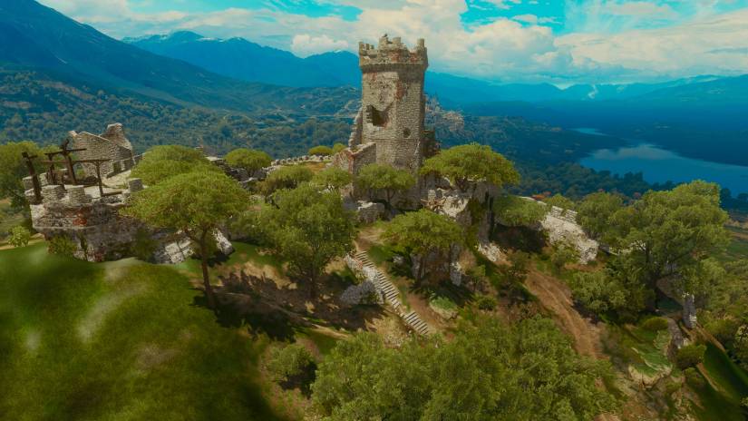 the witcher 3 blood and wine tesham mutna ruins