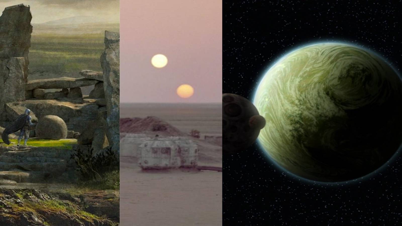 title image mysterious Star Wars Planets