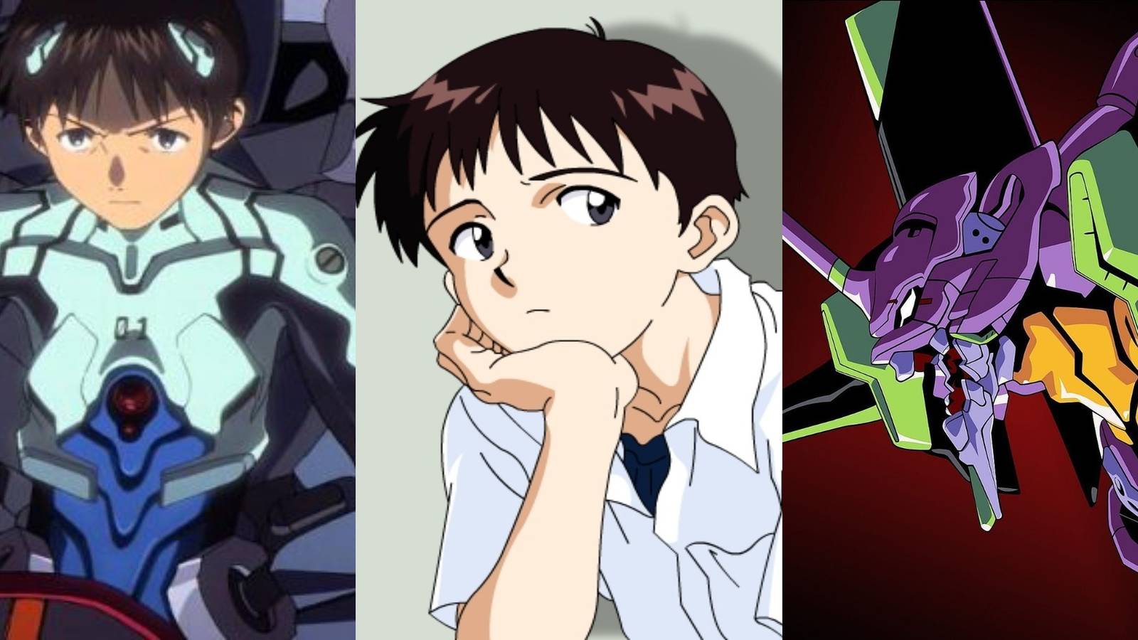 title split image things that make shinji a great character plug suit, white shirt, 001