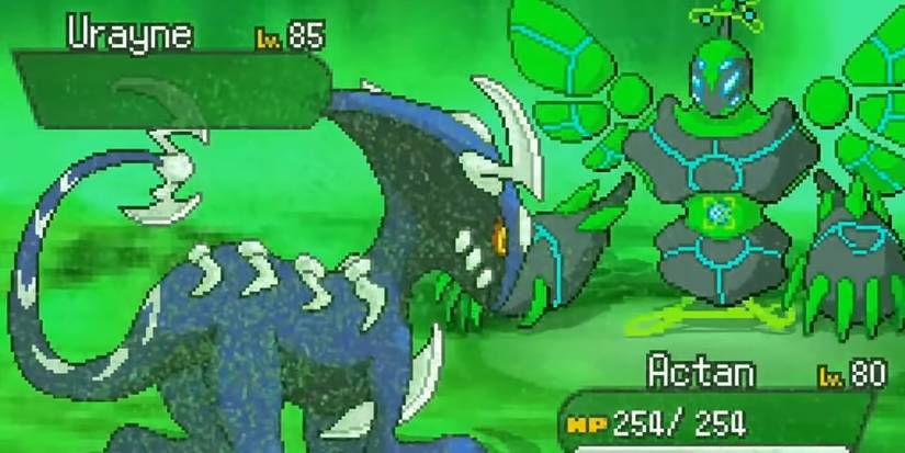 Urayne Actan Battle in Pokemon Uranium