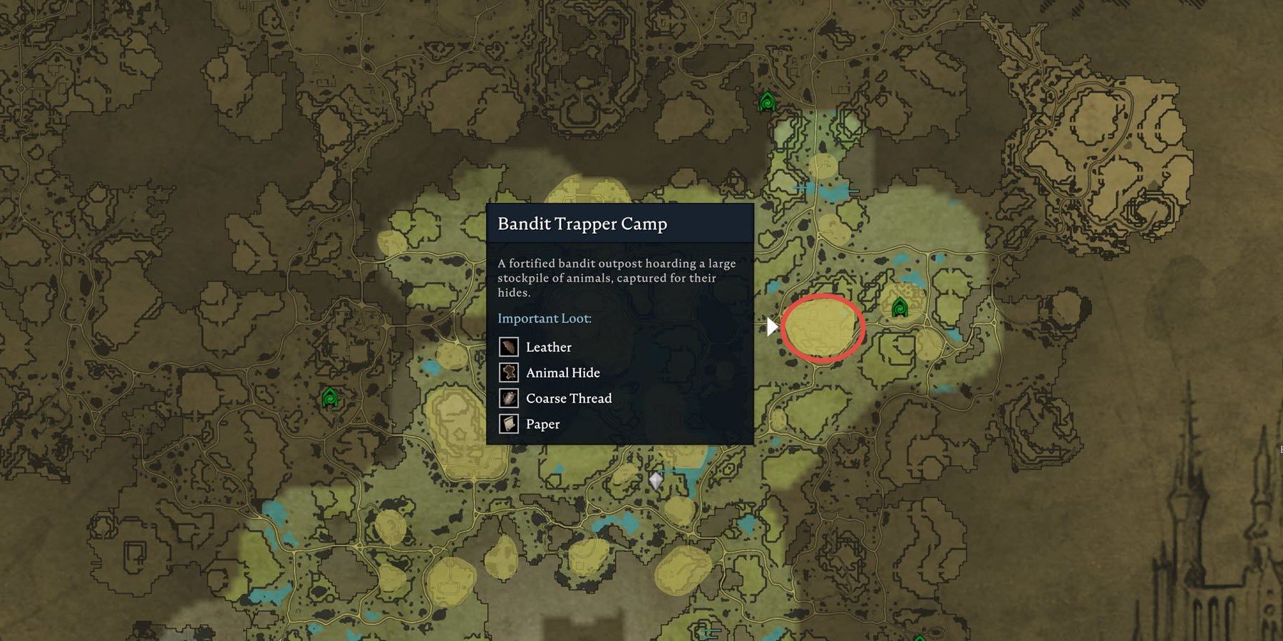 v rising bandit trapper camp map