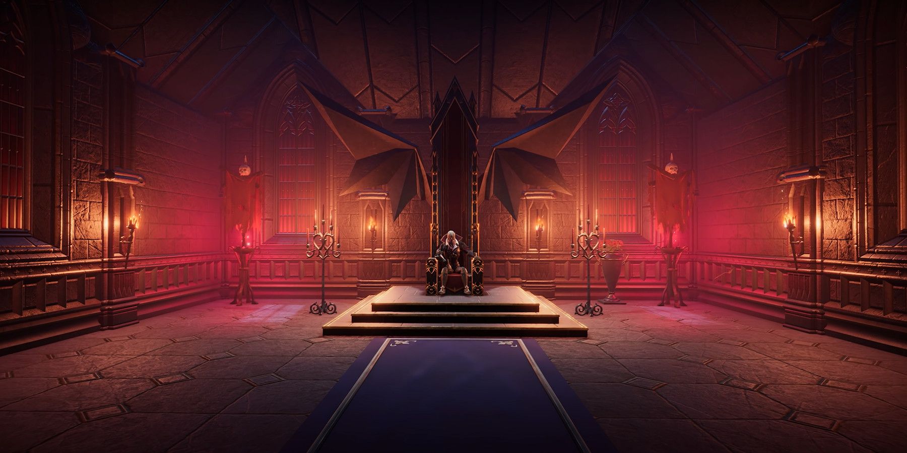 A throne room in V Rising