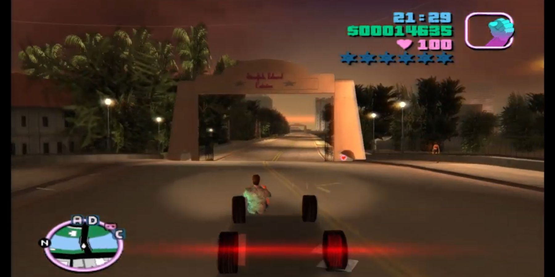 vice city invisible cars