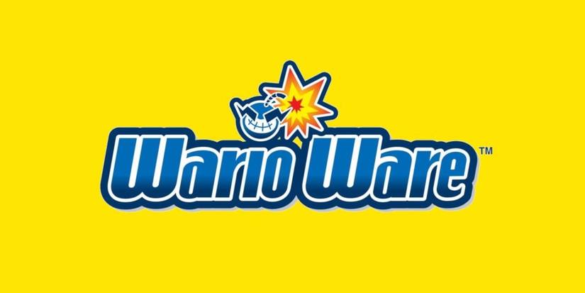 the logo for the game wario ware