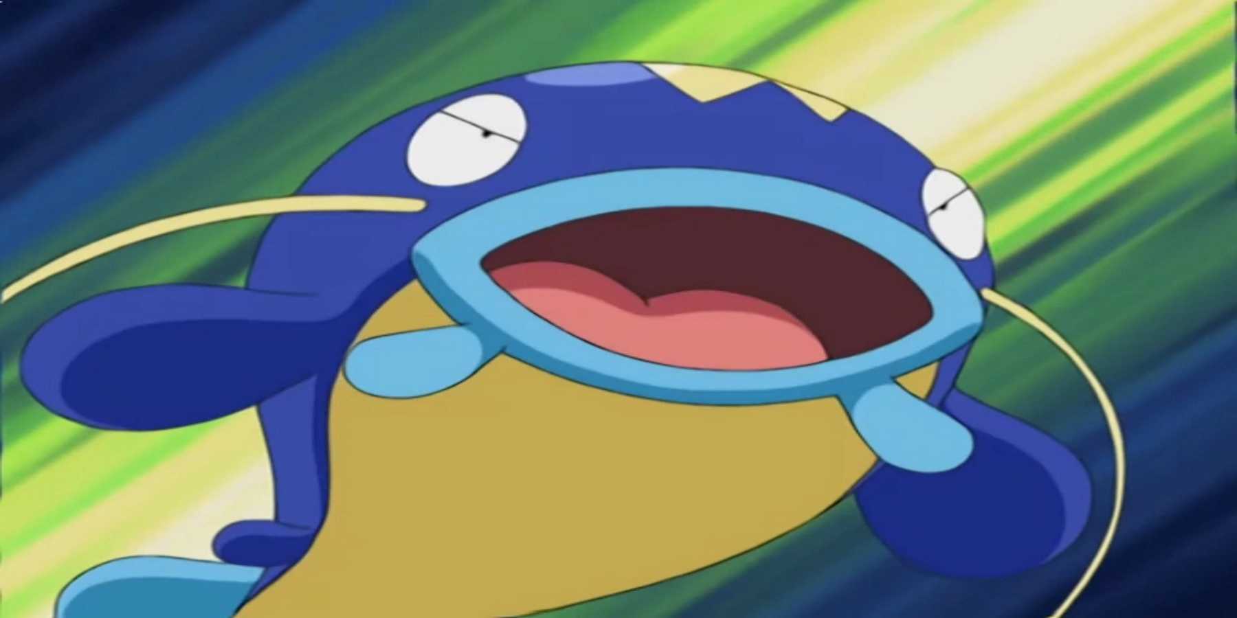 Whiscash dengan desain Mega Evolution dalam Anime Pokemon