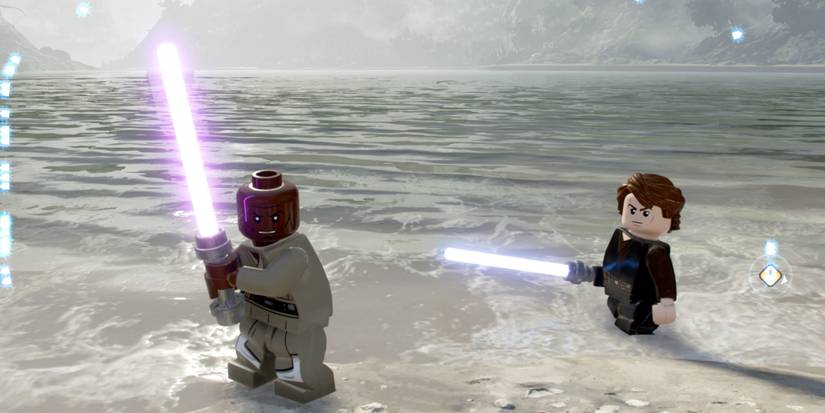 mace windu and anakin skywalker