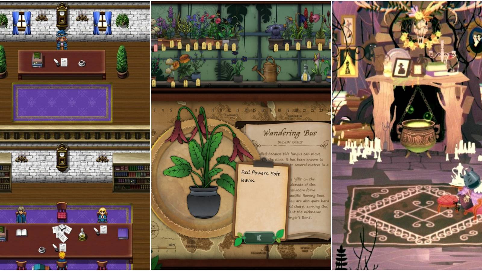 3 Games About Magic witch lawmage academy wytchwood horticulture