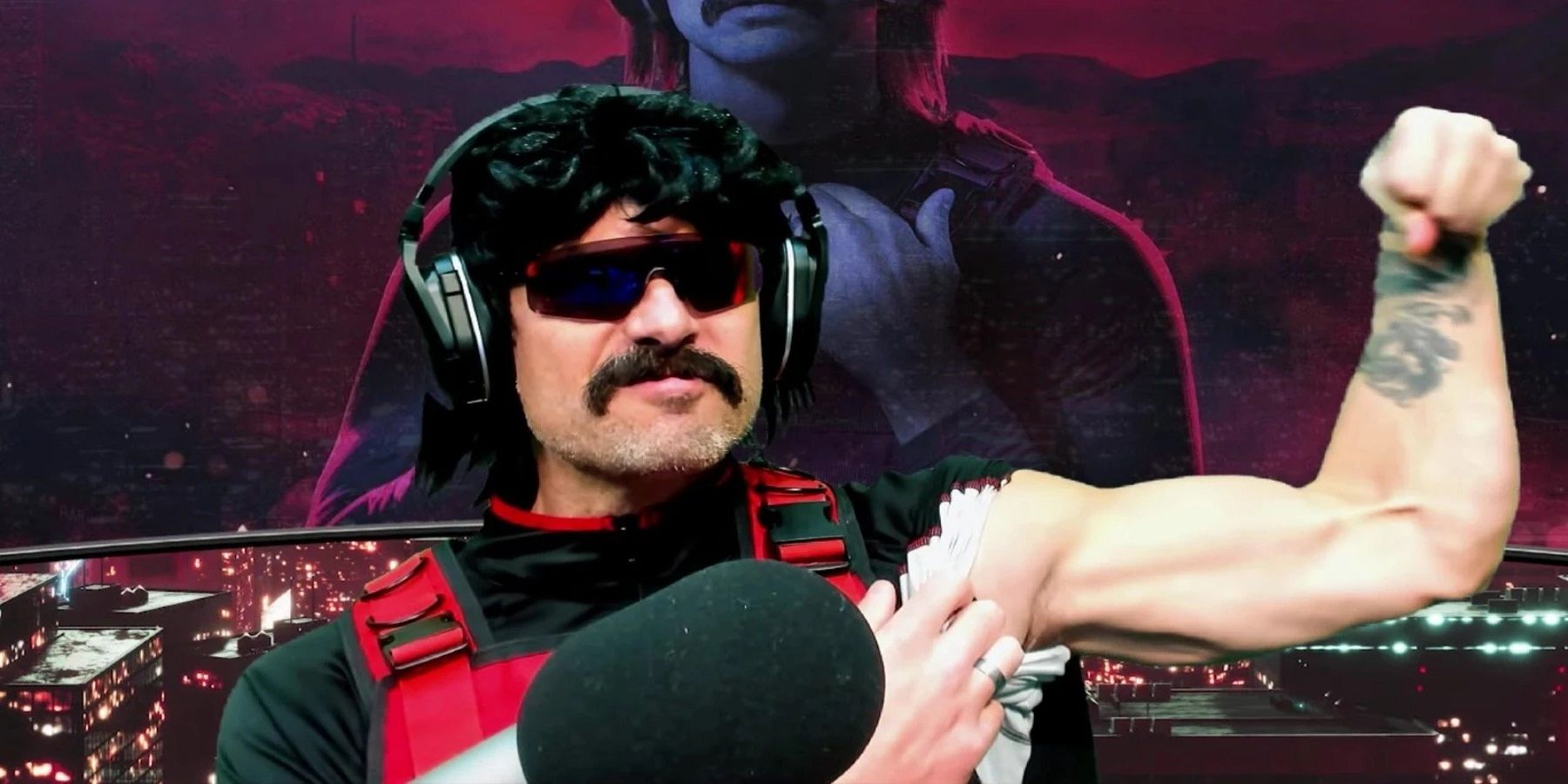 A WWE 2K22 player showcases an accurate in-game version of Dr Disrespect.