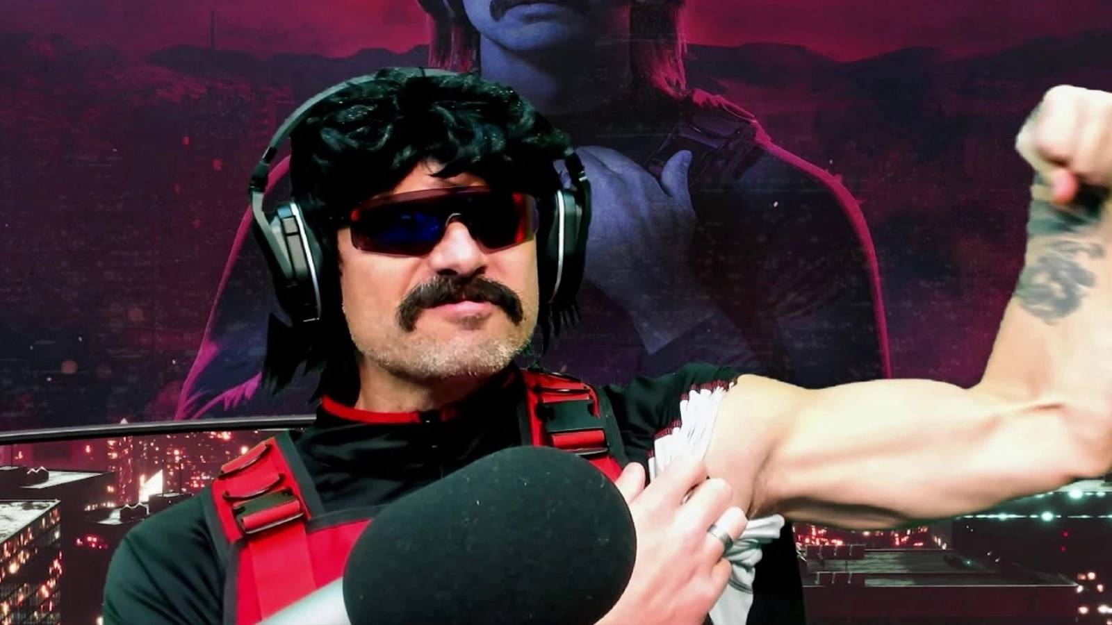 A WWE 2K22 player showcases an accurate in-game version of Dr Disrespect.
