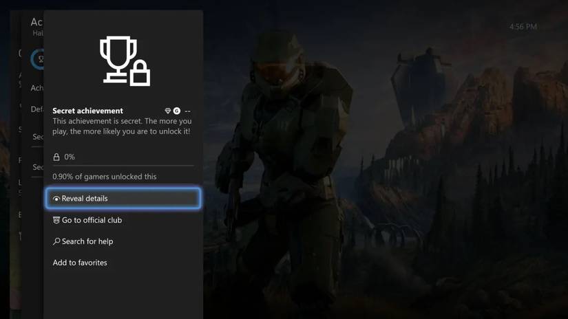 xbox secret achievement reveal