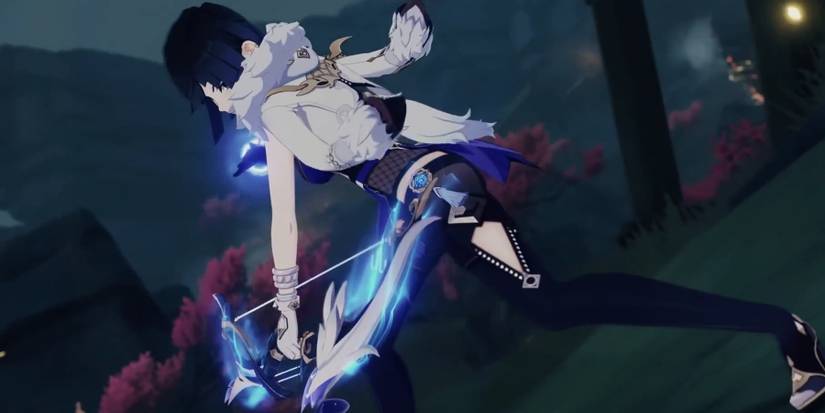 yelan's charge attack from genshin impact