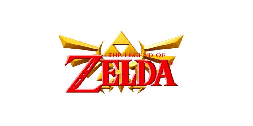 the logo for the game the legend of zelda