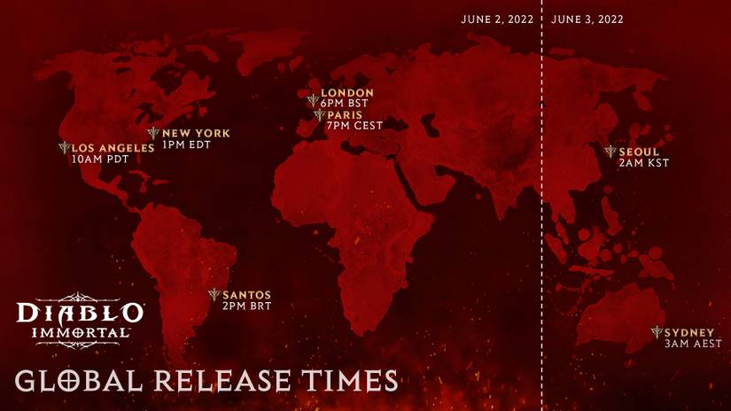 diablo immortal time zone launch 