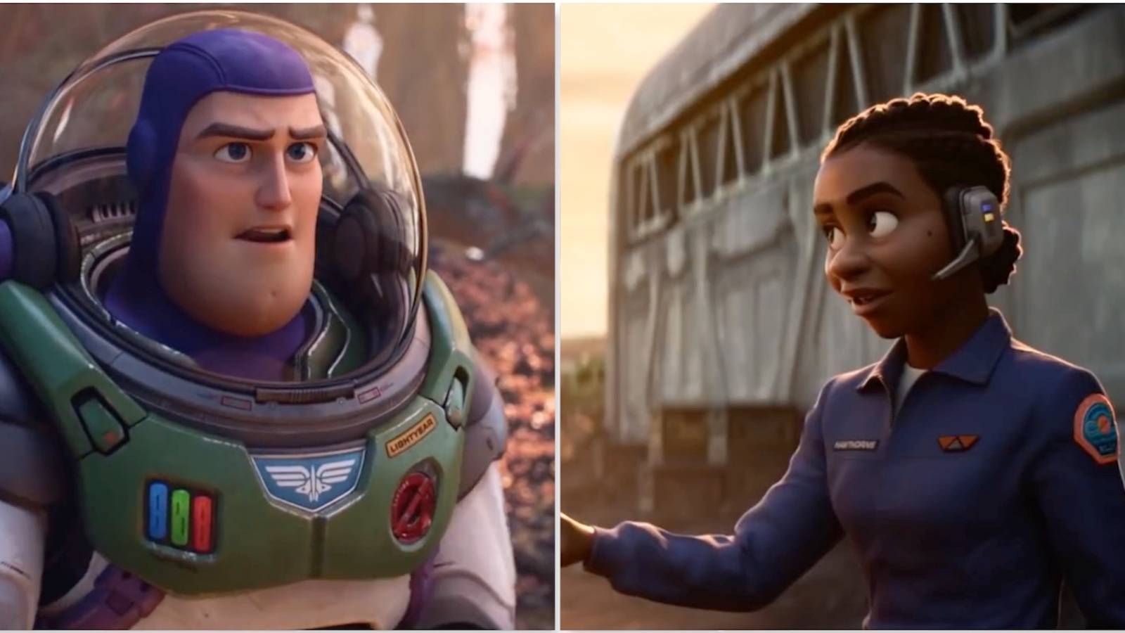 Buzz and Alisha from Lightyear
