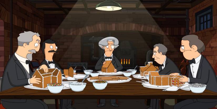 A scene featuring characters from from Bob’s Burgers