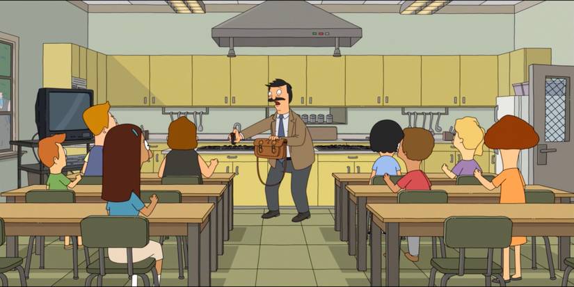 A scene featuring characters from from Bob’s Burgers