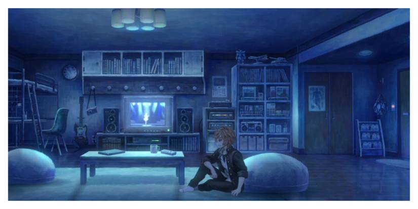 13 Sentinels Shu Amiguchi Ida at home