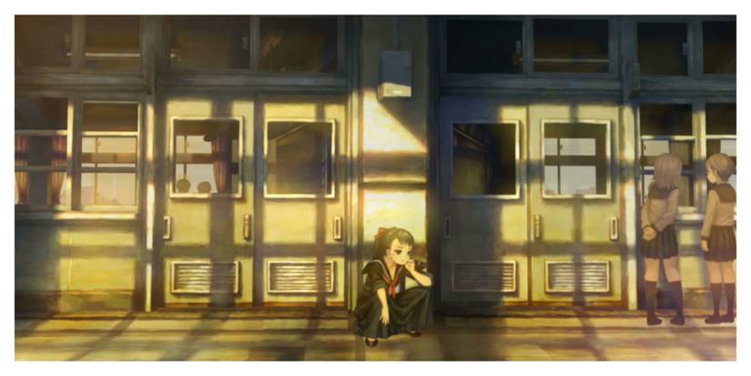 13 Sentinels Yuki Takamiya at school