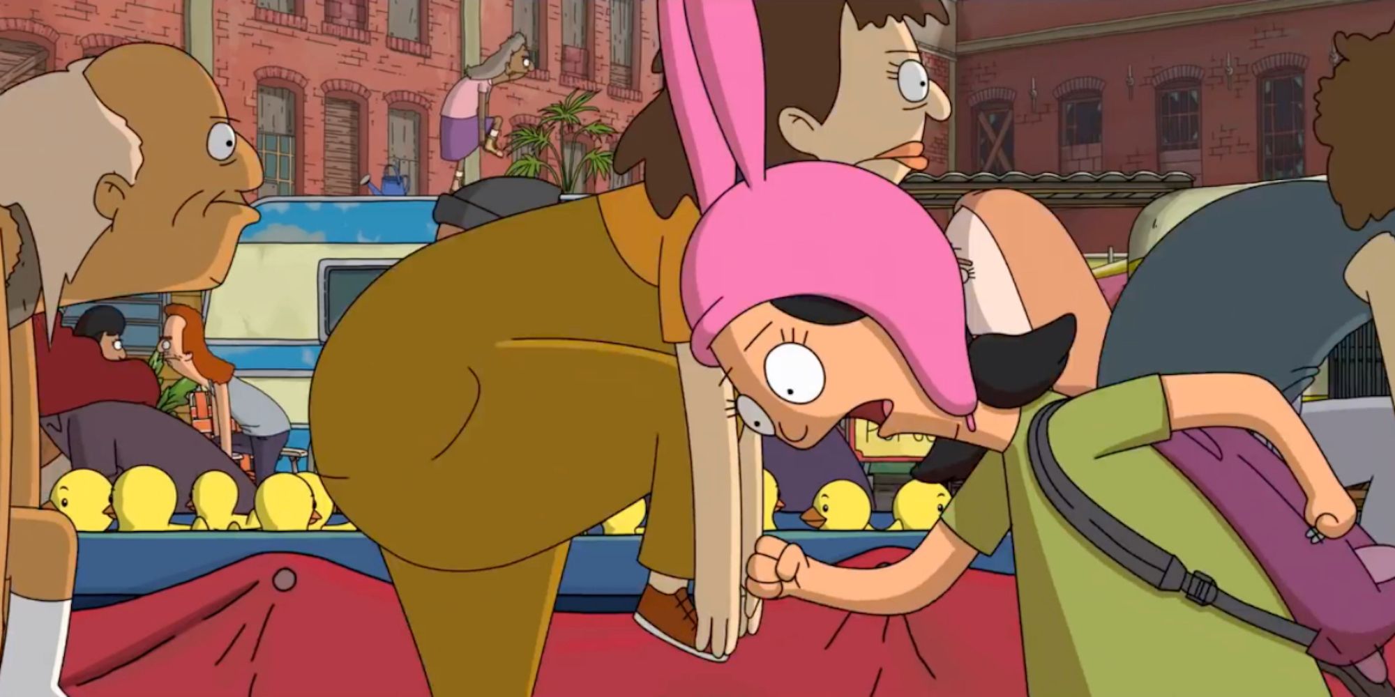 A scene featuring characters in The Bob’s Burgers Movie