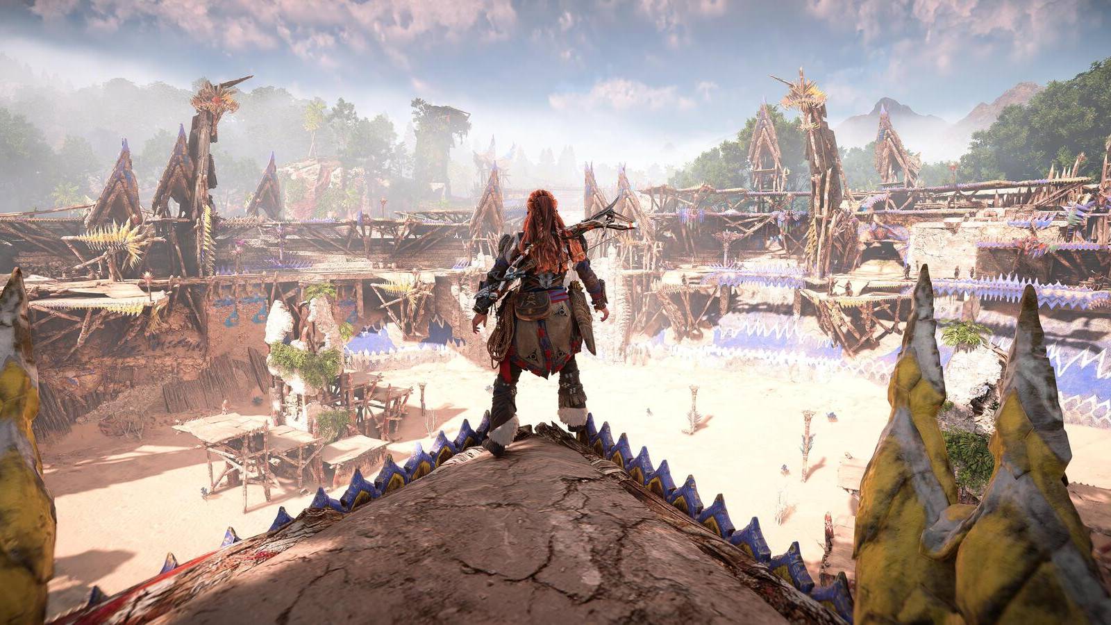 Aloy overlooks The Arena HFW