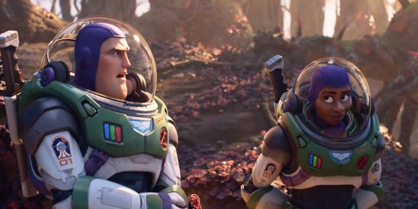 Buzz and Alisha from Lightyear