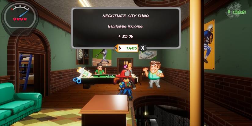 An upgrade store in Firegirl Hack 'n Splash Rescue DX