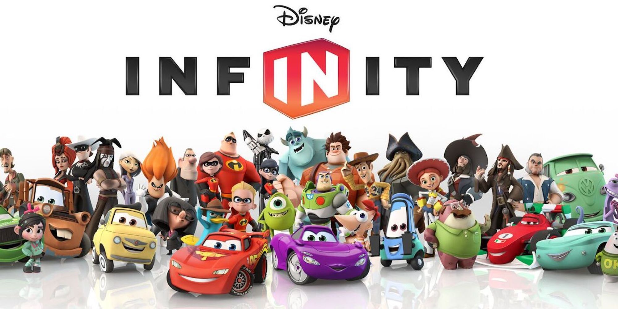 Promo art featuring characters in Disney Infinity