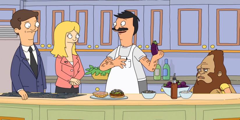 A scene featuring characters from from Bob’s Burgers