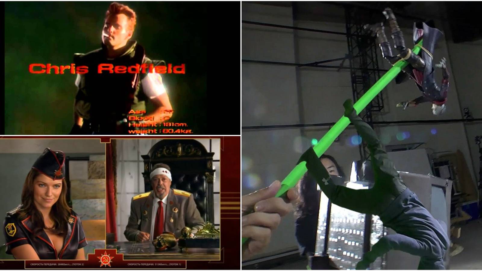 Good Games Hilarious Cutscenes Resident Evil Devil May Cry 5 Red Alert 3