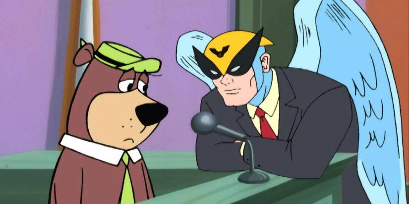 Yogi Bear and Harvey Birdman in Harvey Birdman Attorney At Law