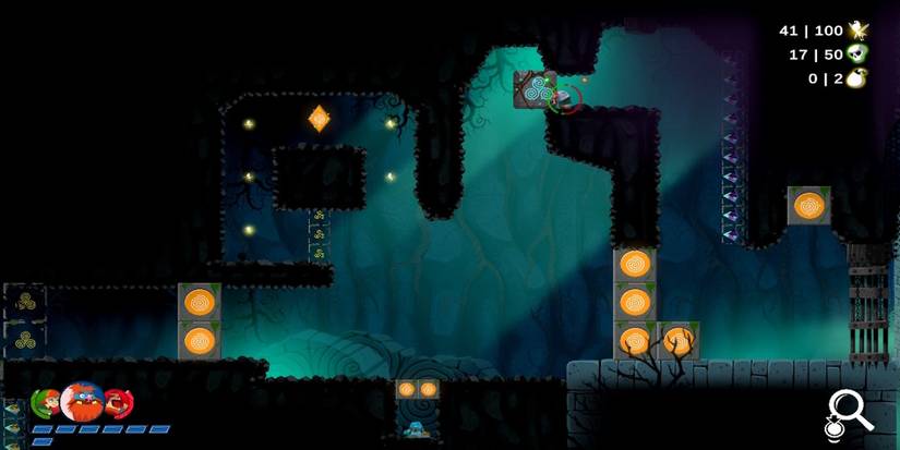 Exploring a level in Clan O’Conall