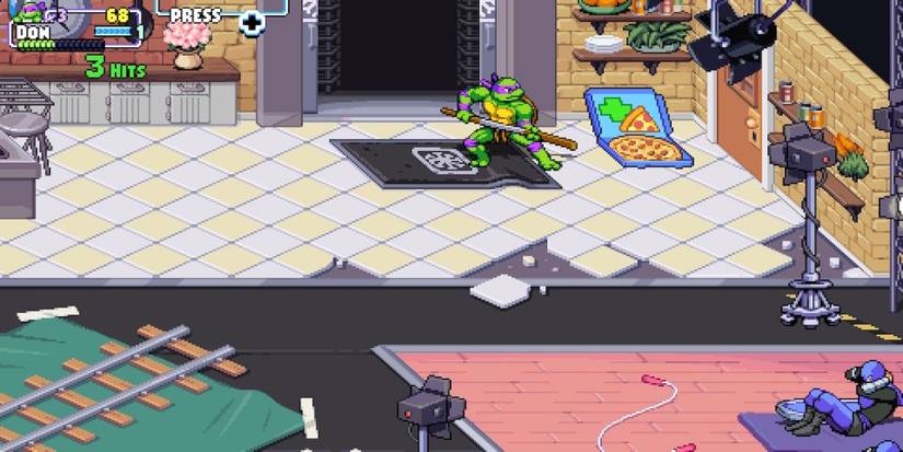 Exploring the world in Teenage Mutant Ninja Turtles Shredder's Revenge