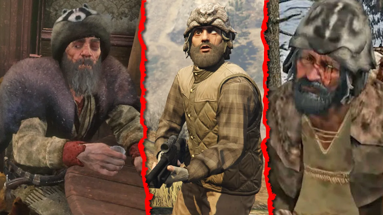 gta red dead sasquatch hunter