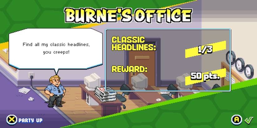 A side quest in Teenage Mutant Ninja Turtles Shredder's Revenge