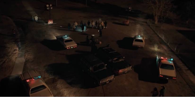 A scene featuring characters in The Black Phone