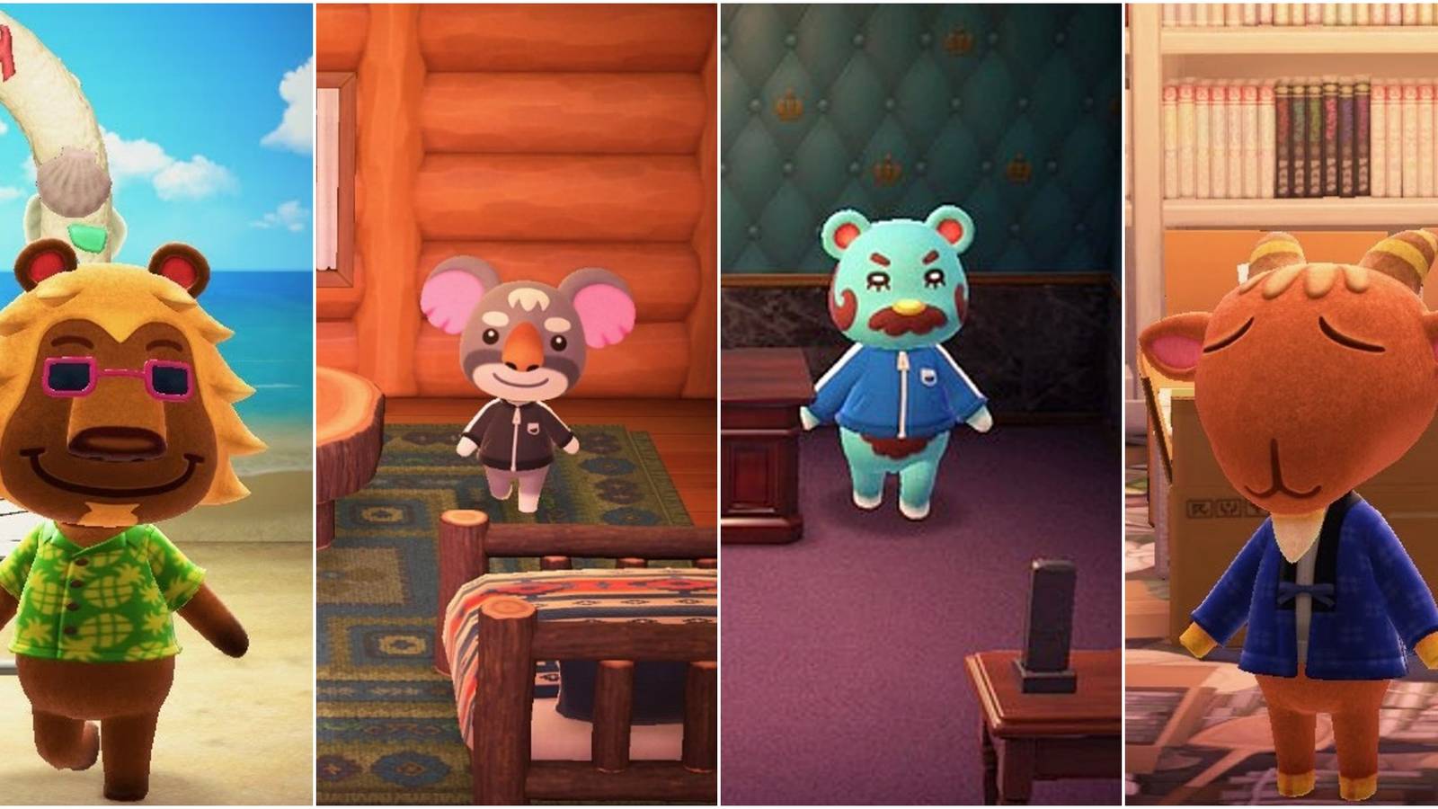 ACNH Dad Villagers Animal Crossing: New Horizons