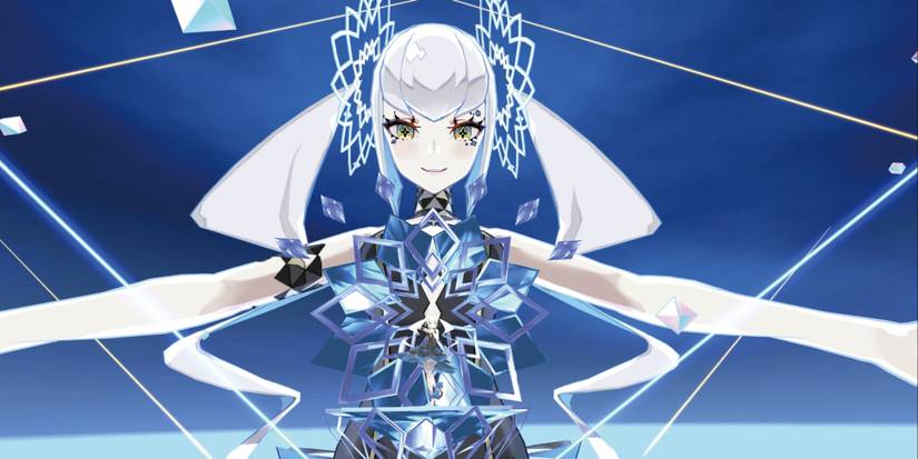 Noa during a VR concert in ALTDEUS Beyond Chronos