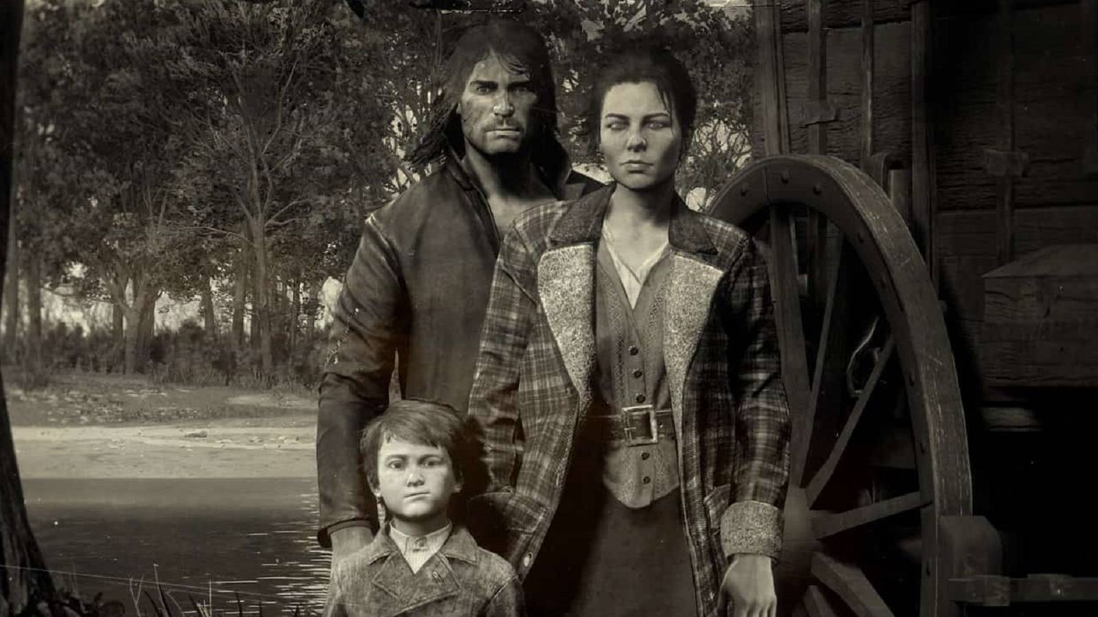 Abigail Jack and John rdr2