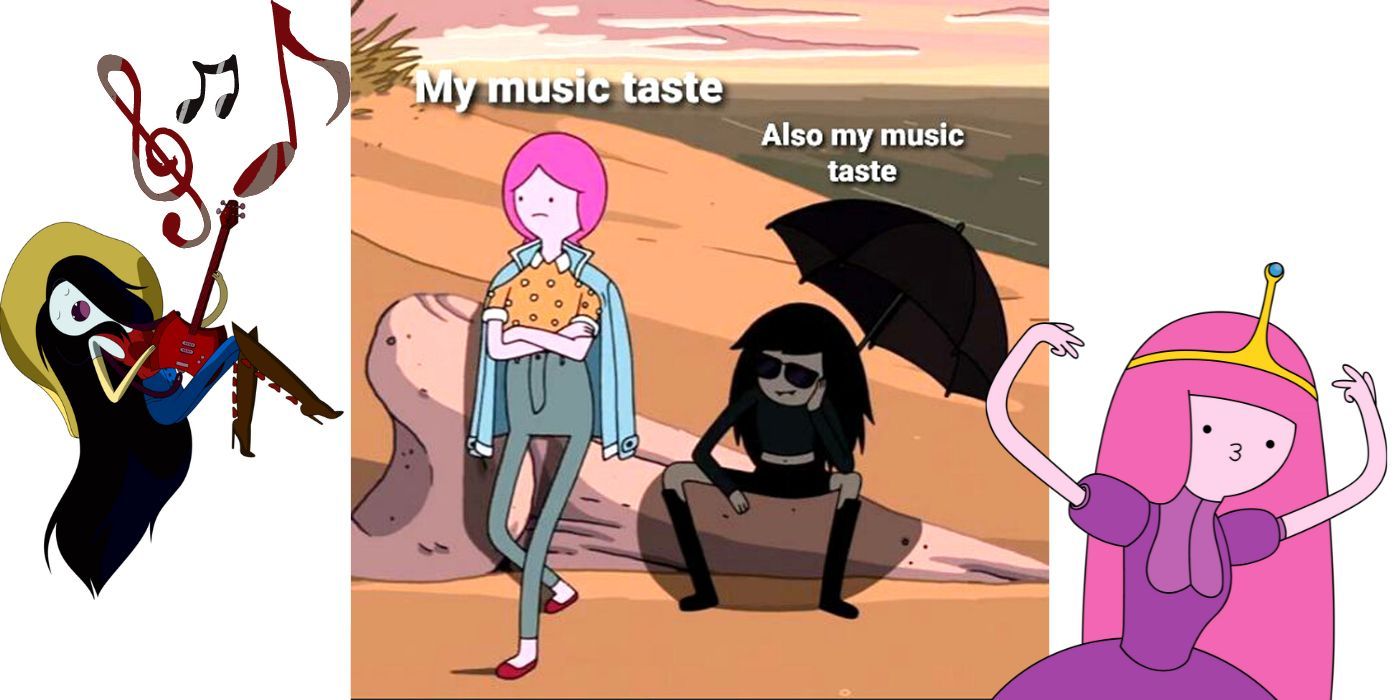 Adventure Time Music Taste Meme