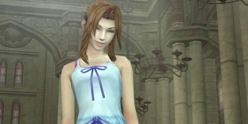 Aerith in Crisis Core Final Fantasy 7