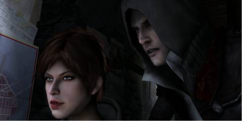 Alex Mercer consults with his sister Dana in Prototype