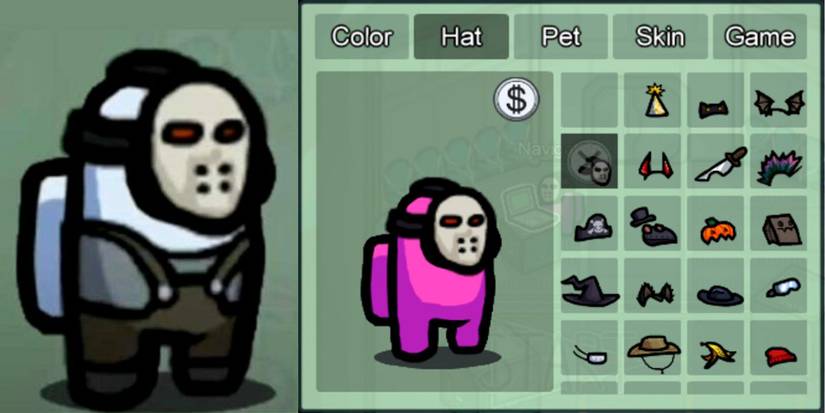 Among Us Great Goalie Visor Cosmetic