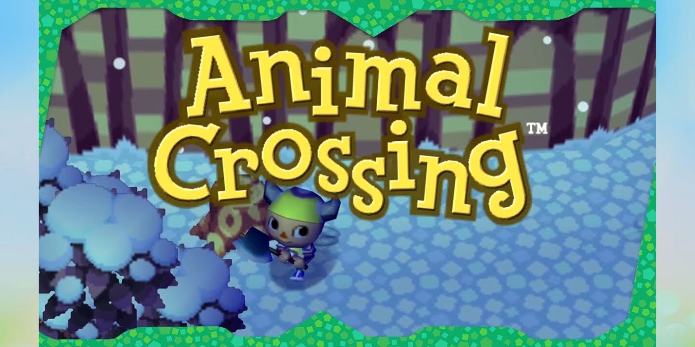 Animal Crossing Original Title Start Screen