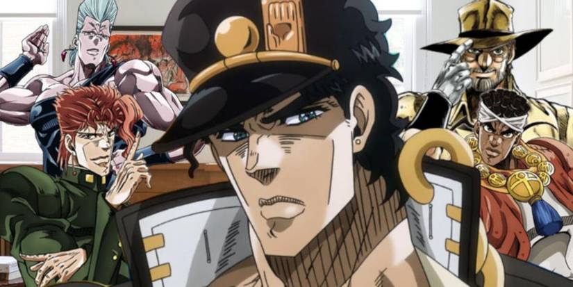 Anime Sequels- Jojo Stardust Crusaders Jotaro Kakyoin Avdol Joseph Polnareff