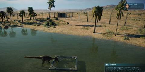 Arizona in Jurassic World Evolution 2