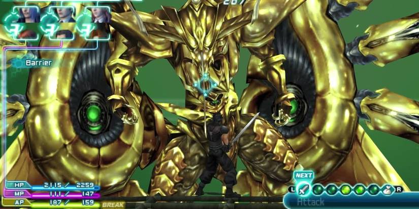 Bahamut Fury in Crisis Core Final Fantasy 7