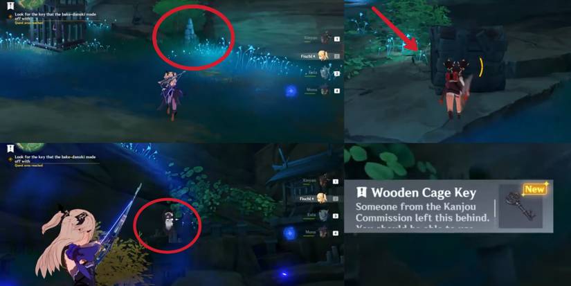 Bake-Danuki locations in Genshin impact