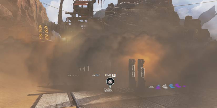 Bangalore and an area in smoke